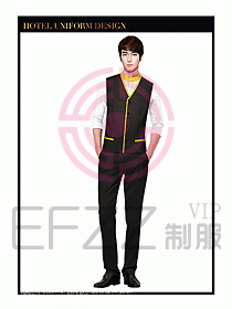 餐飲中餐傳菜員制服設(shè)計105