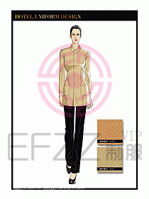 客房服務員制服設計圖454