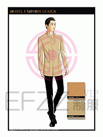 客房服務員制服設計圖457