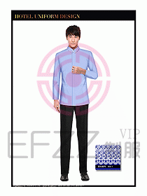 客房服務員制服設計圖467