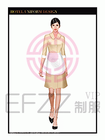 客房服務員制服設計圖483