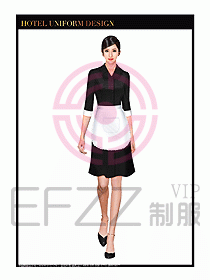 客房服務員制服設計圖485