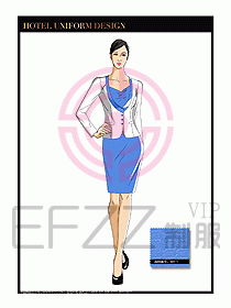 總臺收銀接待制服設計圖247