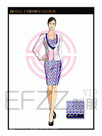 總臺收銀接待制服設計圖260