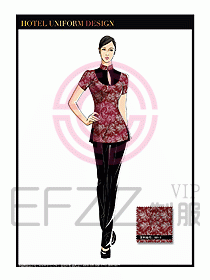 SPA會所服務生制服設計圖409