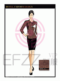 SPA會所服務生制服設計圖424