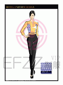 SPA會所服務生制服設計圖433