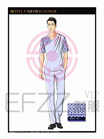 SPA會所服務生制服設計圖436