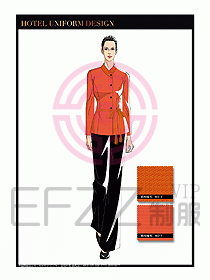 SPA會所服務生制服設計圖442