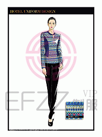 SPA會(huì)所服務(wù)生制服設(shè)計(jì)圖443