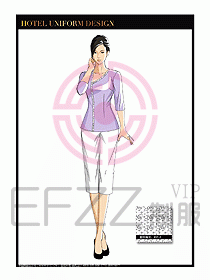 按摩技師美容制服設(shè)計1113