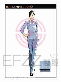 按摩技師美容制服設(shè)計1126