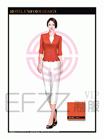 按摩技師美容制服設計1143