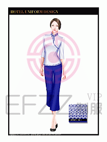 按摩技師美容制服設(shè)計(jì)1145