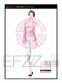 按摩技師美容制服設計1148