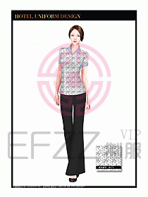 按摩技師美容制服設計1157