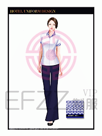 按摩技師美容制服設計1159