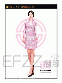 按摩技師美容制服設(shè)計1163