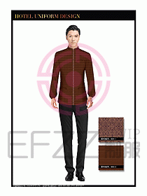 按摩技師美容制服設計1175