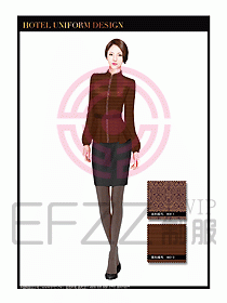 按摩技師美容制服設計1176