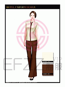 按摩技師美容制服設計1172