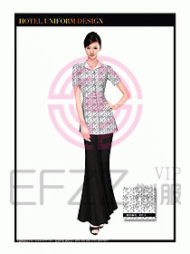 按摩技師美容制服設計1192