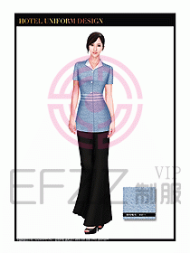 按摩技師美容制服設(shè)計(jì)1196