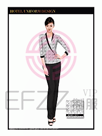 按摩技師美容制服設計1200