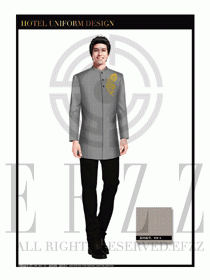 酒店中餐服務員制服設計1661