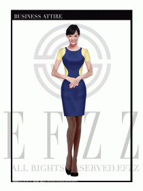 專賣店?duì)I業(yè)員職業(yè)裝設(shè)計(jì)圖1335