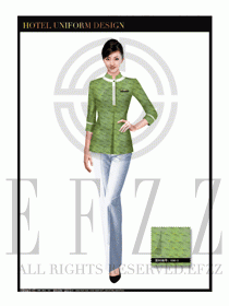 按摩技師美容師職業制服1236