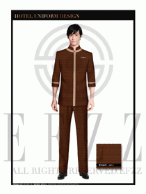 按摩技師美容師職業(yè)制服1233