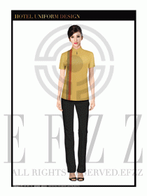 按摩技師美容師職業制服1254