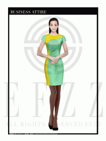 珠寶營業員職業裝店員制服1351