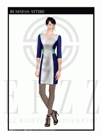 珠寶營業(yè)員職業(yè)裝店員制服1353