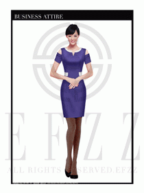 珠寶營業(yè)員職業(yè)裝店員制服1364