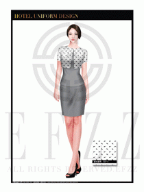 SPA會所服務生制服設計圖461