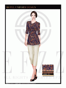 SPA會所服務生制服設計圖449