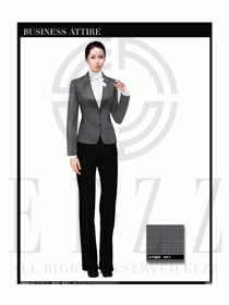 女時尚OL職業裝設計圖1004