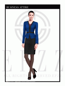 女時尚OL職業裝設計圖1042