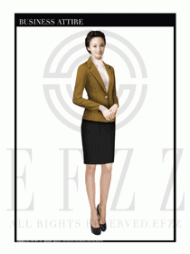 女時尚OL職業裝設計圖1051
