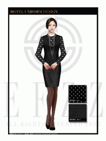 酒店西餐服務(wù)員制服設(shè)計(jì)1084