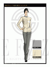 酒店客房服務員制服設計圖490