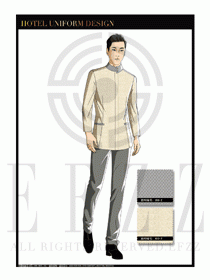 酒店客房服務員制服設計圖492