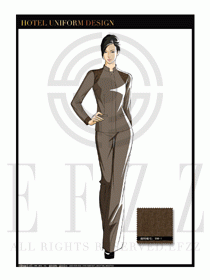 酒店客房服務員制服設計圖498