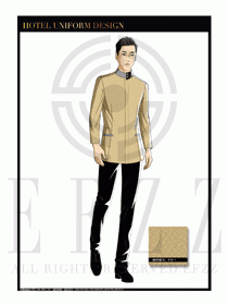 酒店客房服務員制服設計圖494