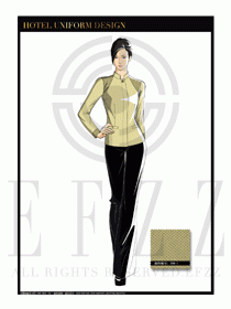 酒店客房服務(wù)員制服設(shè)計(jì)圖497