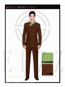 酒店客房服務員制服設計圖501