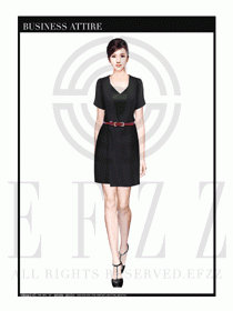 時尚OL女職業夏裝設計圖465