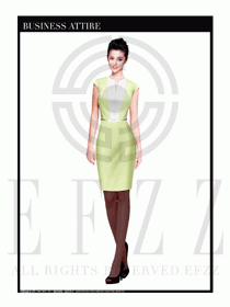 時尚OL女職業夏裝設計圖477